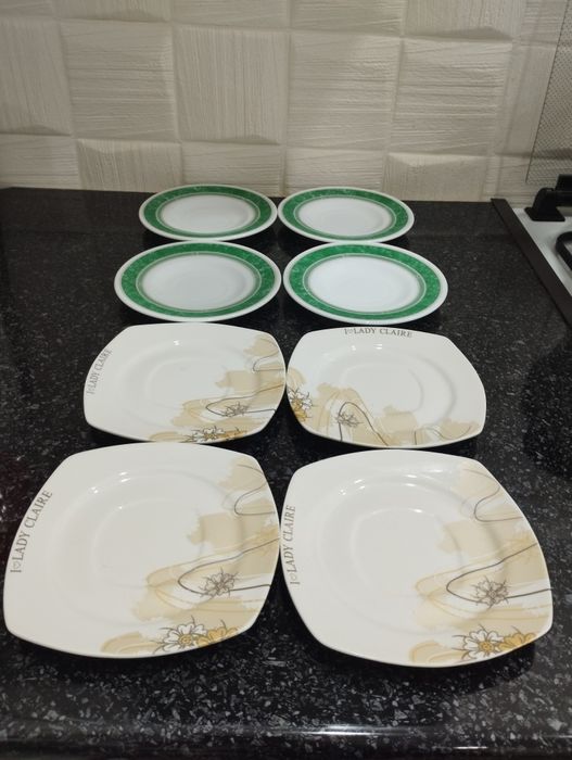 Блюдца чайные новые