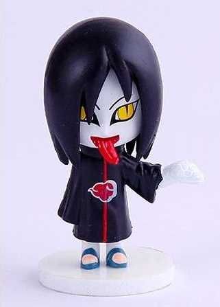 Set Figurine Naruto Akatsuki Itachi Obito Deidara Orochimaru 7 cm