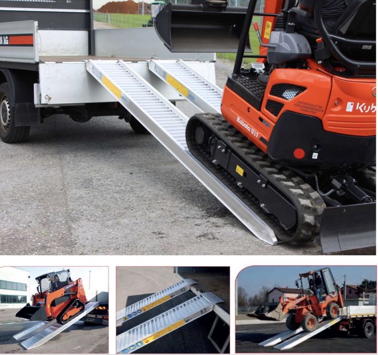 АЛУМИНИЕВИ ТОВАРНИ РАМПИ пътеки