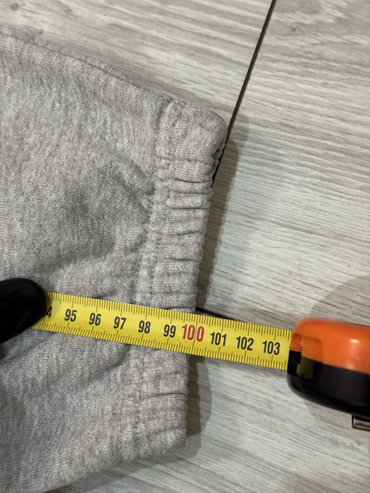 Pantaloni Adidas lungi gri unisex din bumbac gros – mărimea XL