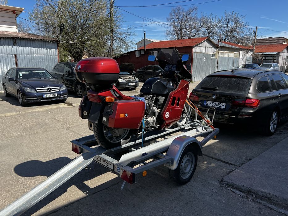 Remorca moto / ATV TPV MU3, full metal, priza 13 pini, 3000km rulati