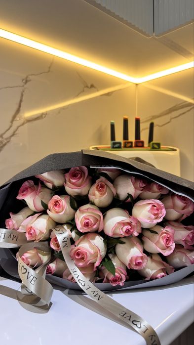 Букет роз свежий