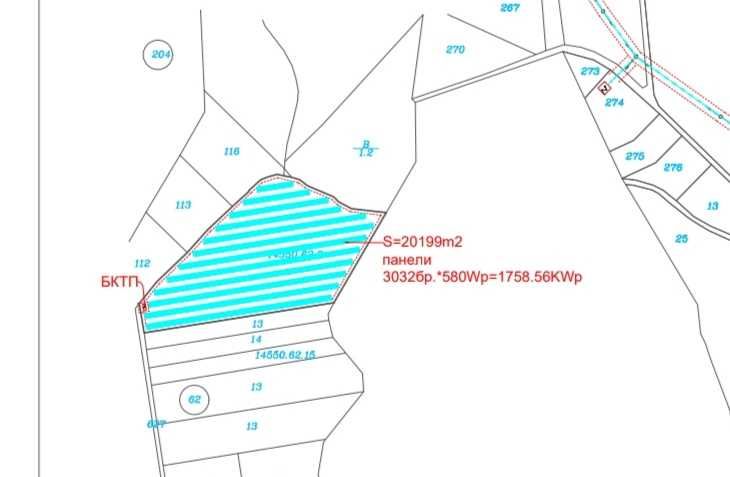 Продава се Парцел в Хасково, в.з. Хасково - 17000 кв.м за 11 €/кв.м - Снимка #1
