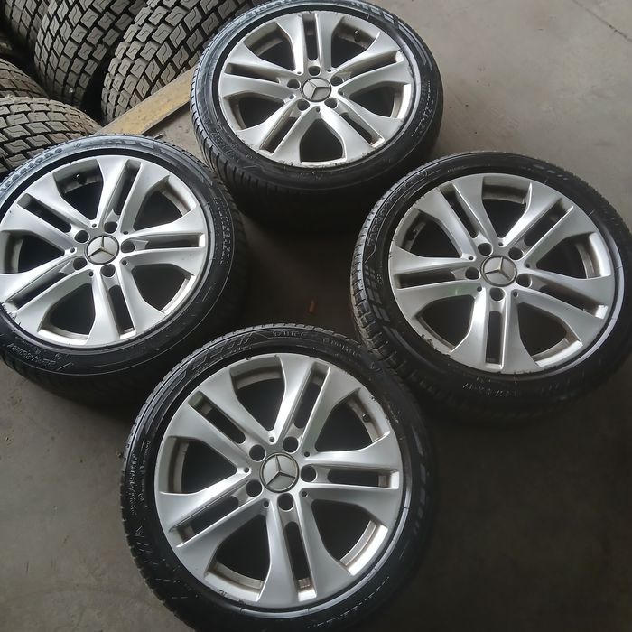 Jante 17 Mercedes anvelope 225/45 R17 iarna