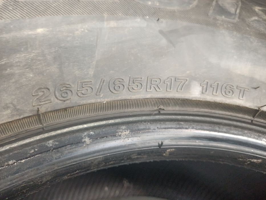 Шины зимнее R17 265/65