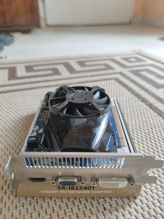 компютърни части - видео, РАМ 16 ГБ и мрежова карта