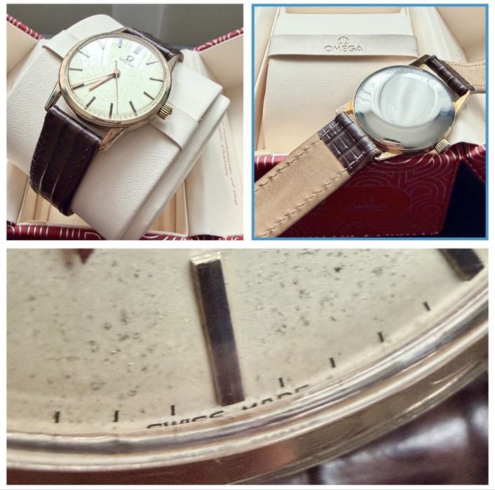 Ceas Omega Dress .Anul 1964.Placat aur