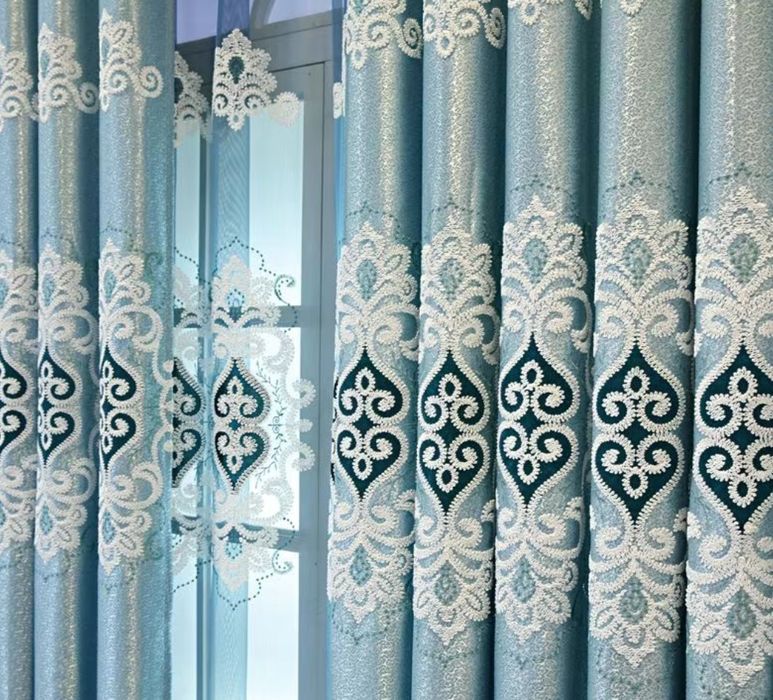 Новые шторы ручной работы.