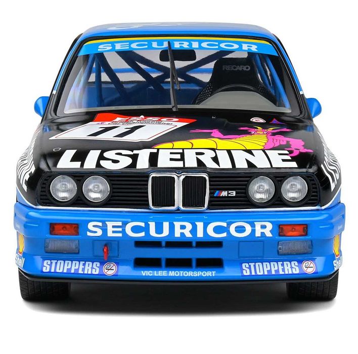 1991 BMW E30 M3 Blue #1 W.Hoy BTCC 1:18 Solido