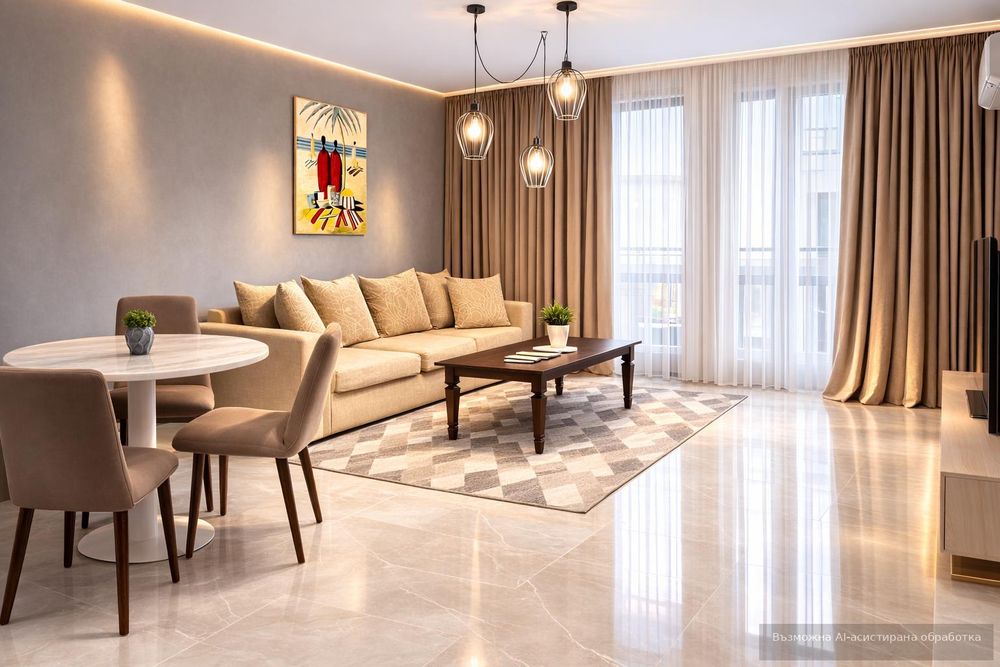 Дава се под наем Двустаен апартамент в Пловдив, Южен - 65 кв.м за 398.82 € - Снимка #1