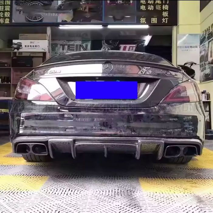 Mercedes CLS W218 Brabus Дифузьор и спойлер AMG Мерцедес ЦЛС АМГ