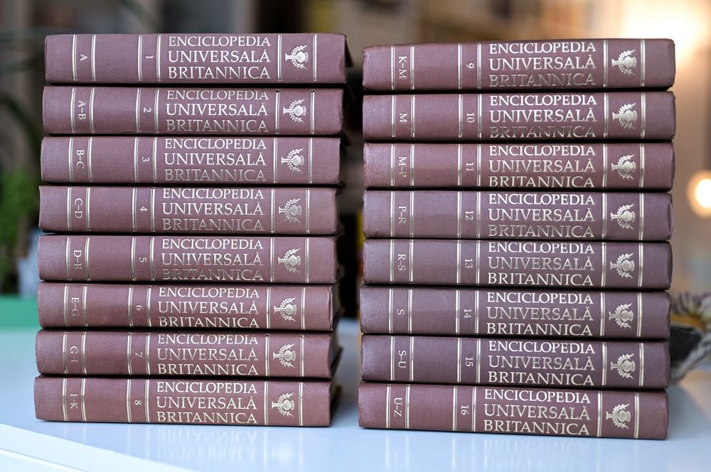 Enciclopedia Britanica completa – set 16 volume