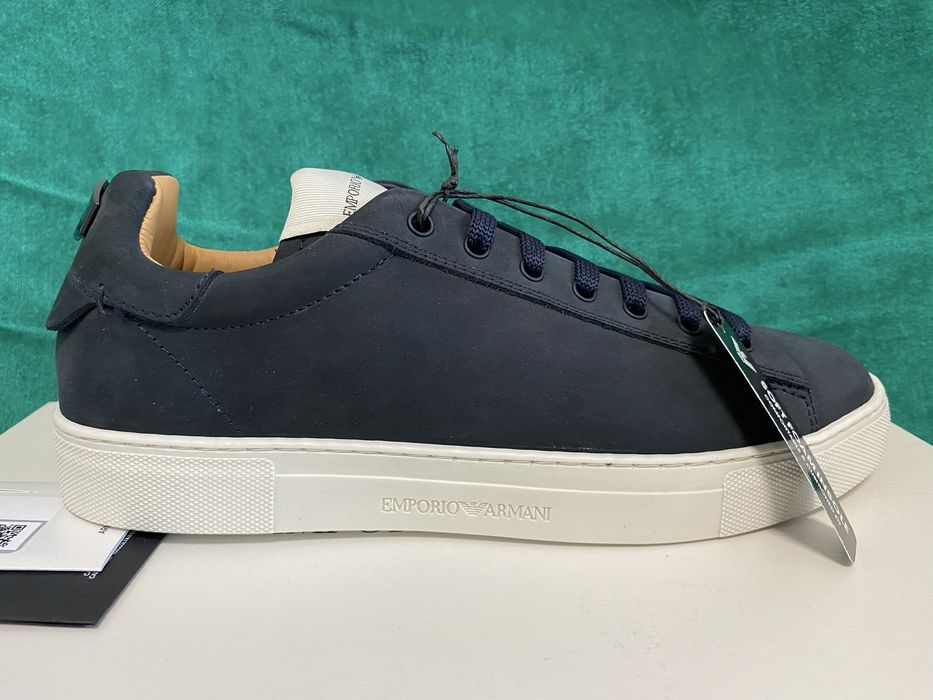 Pantofi Emporio Armani navy marimea 40