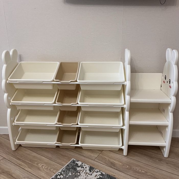 Стеллаж шкаф для игрушек