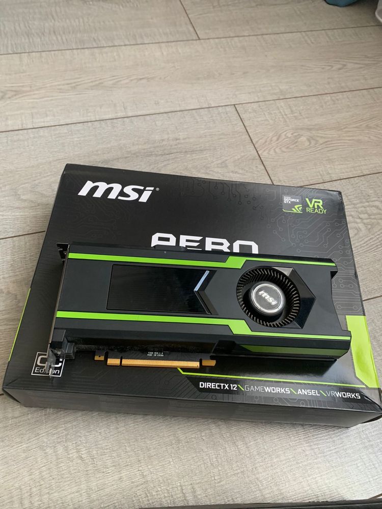 Видеокарта GTX 1080 ti 11 GB - Комплектующие и аксессуары Астана на Olx