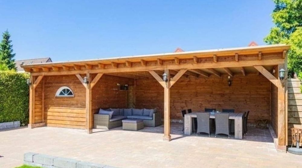 Terase din lemn -foișoare la comanda -pergole modele moderne -leagăne