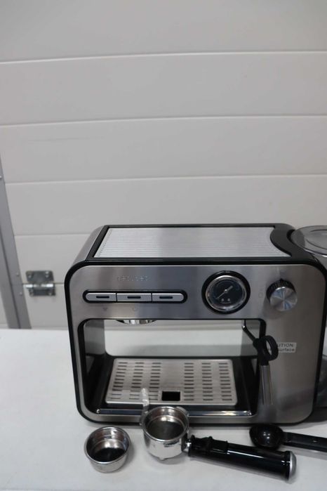 Cecotec Espressomaschine Power Espresso 20 Square Pro, 1450W, 20 бара, , 1 литър, Термоблок, изпарител, 2 чаши за кафе, тава за затопляне на чаши