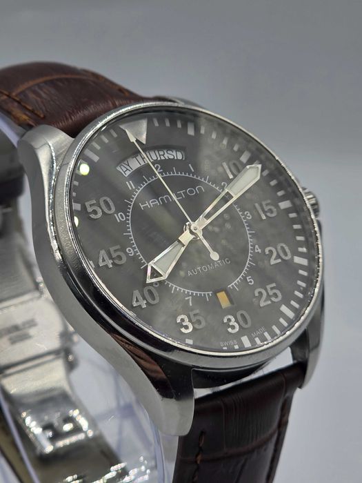 Ceas Hamilton cu curea din Piele