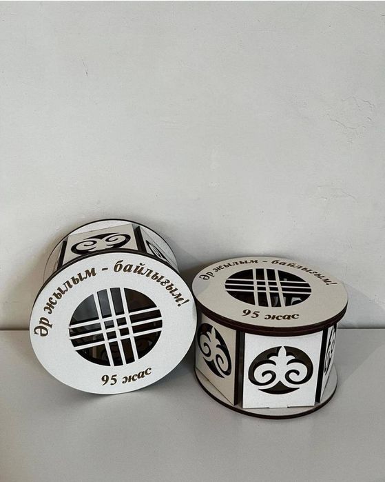 Шкатулка круглые тойбастар