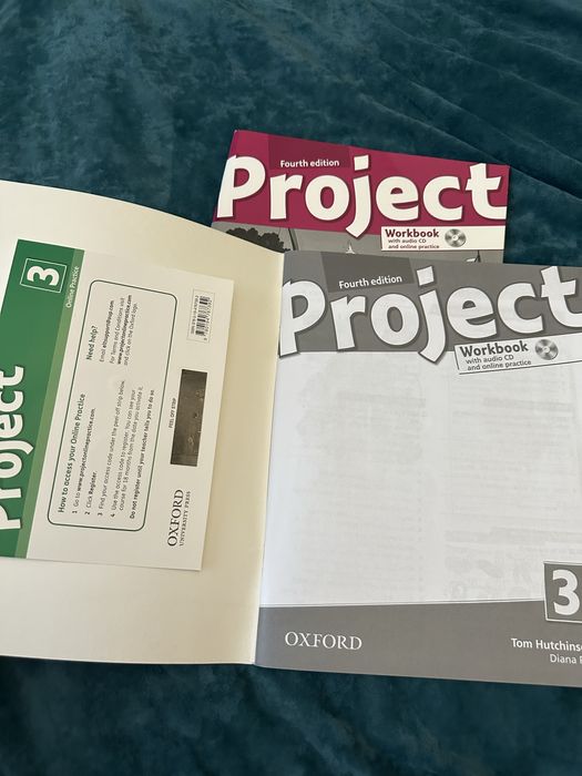 Project 3  / Project 4 WorkBook 4th Edition. Книги по англ. языку.