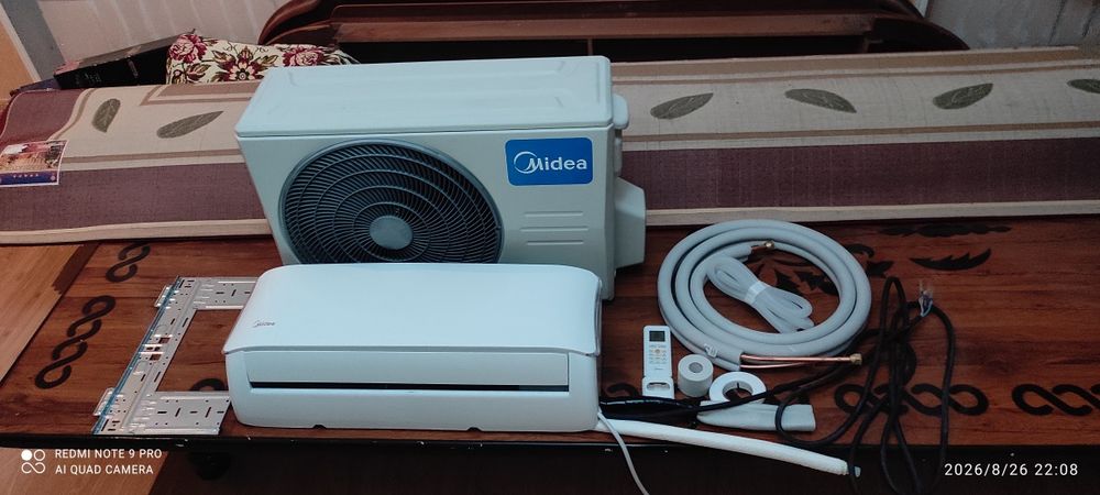 Midea 9 tali sotiladi. O'rnatishi bilan