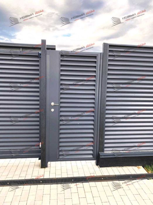 Забор жалюзи еврозабор