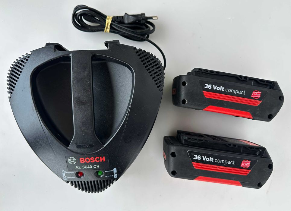 BOSCH - Стартов комплект от бързо зарядно и две батерии 36V 1.3Ah