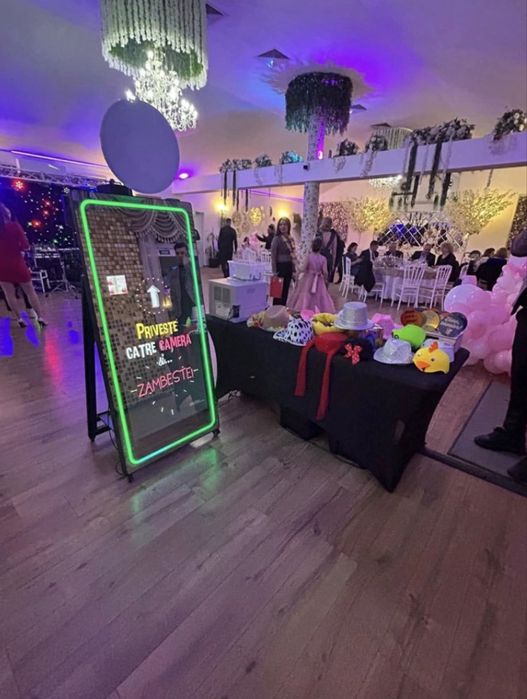 Afacere Oglinda Foto Magic Mirror COMPLETA +imprimnta+masina fum greu.