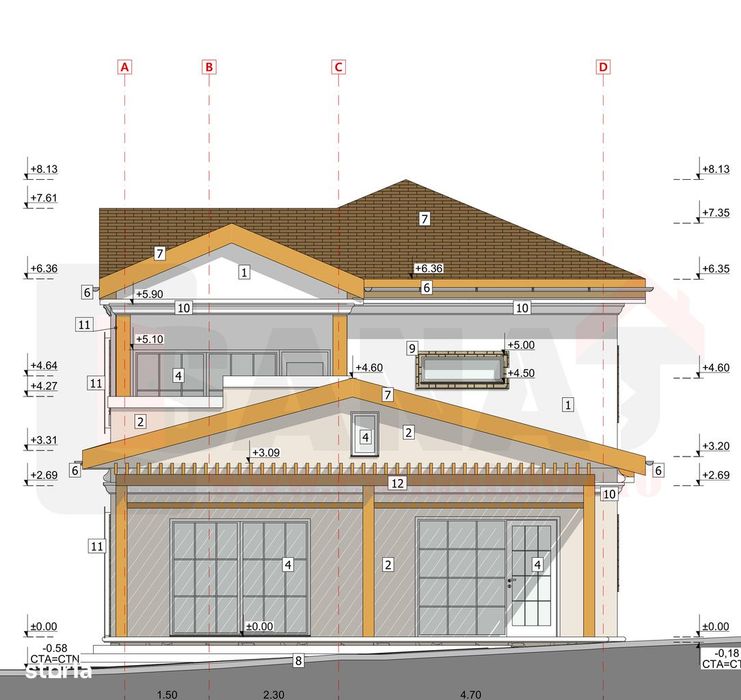 Teren + Proiect Casa | Bungard | 601 MP | Utilitati | Asfalt | VIDEO
