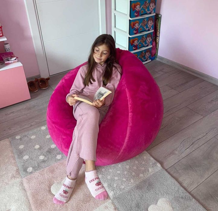 ПУФ / БАРБАРОН Круша или Ябълка КЪС Косъм