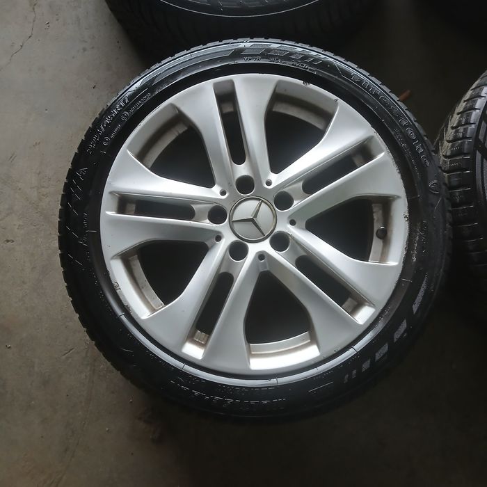 Jante 17 Mercedes anvelope 225/45 R17 iarna