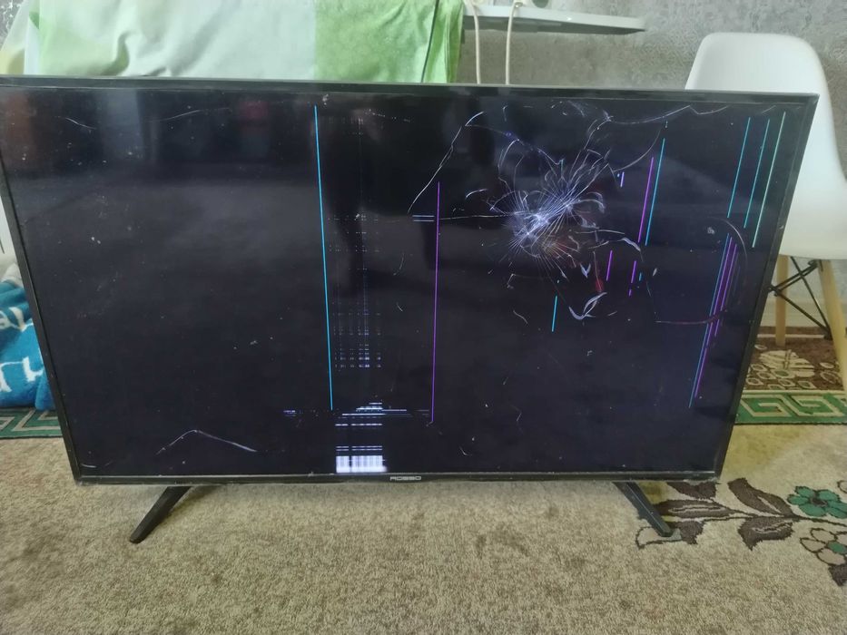 Rosso TV 50 дюймов, на ЗАПЧАСТИ