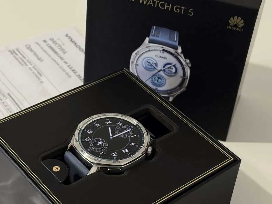Huawei Wtch GT 5 Blue 46mm.