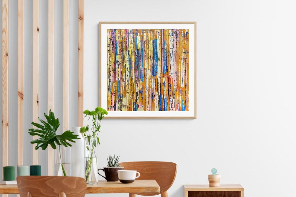 Картина Абстракция. Лофт. Интерьерная картина.