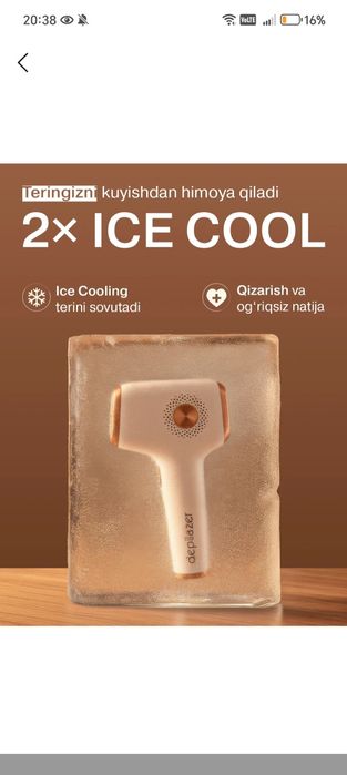 Depilazer pro kafolat taloni bilan