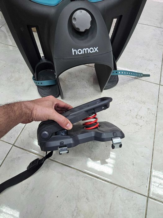 Hamax Amaze - Детска седалка за велосипеди - монтирана само на багажник