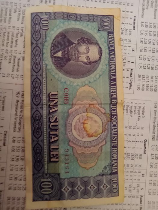 Bancnota 100 lei