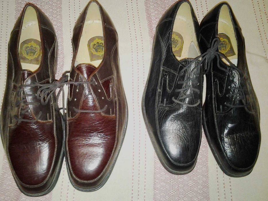 Туфли (новые), кожаные, Франция