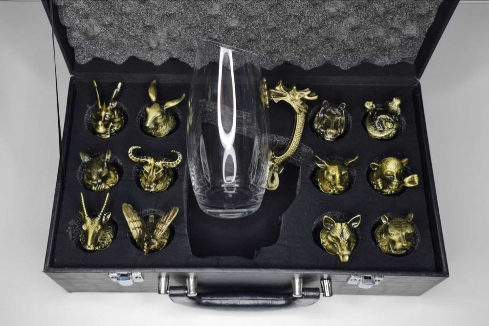 Подарок мужчине рюмки перевертыши