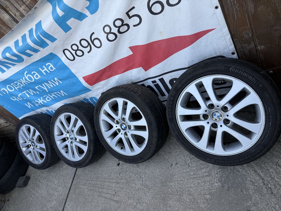 17 5х120 джанти с гуми