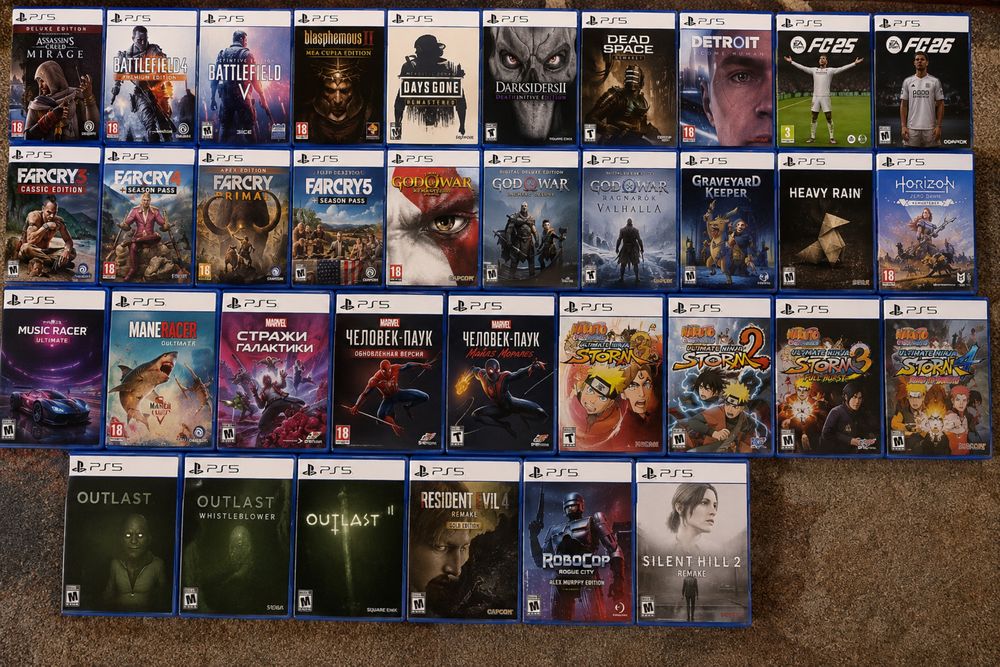 Обмен на диски PS5