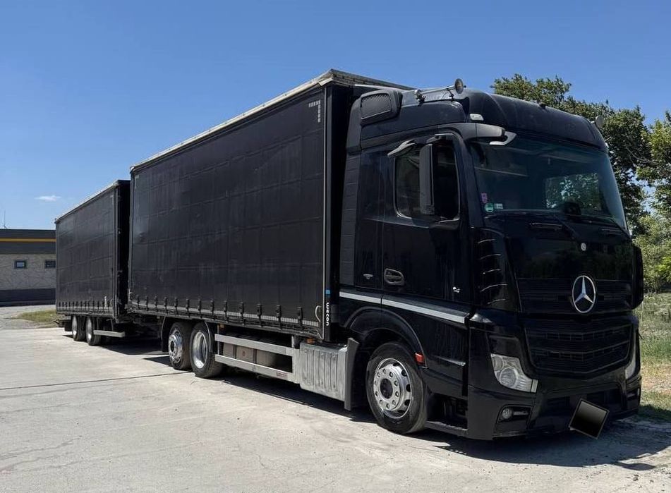 Пол прицеп фура поровоз