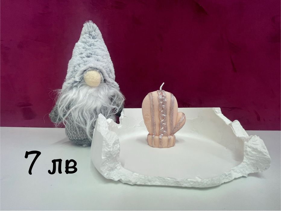 Ръчно изработени соеви свещи