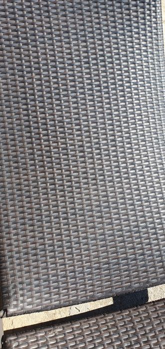 Șezlonguri Riverside Wicker Line, ratan sintetic, reglabile – set 3 bu