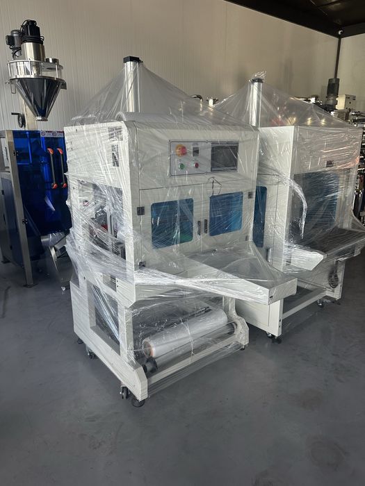 Термоусадочный автомат оборудование упаковка