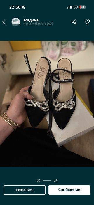 Туфли 37 го размера черные с каблуком продаю не дорого пылится в шкафу