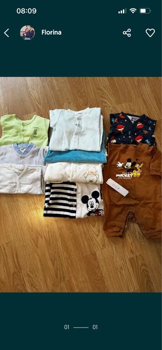 Haine bebe 0-12 luni in stare foarte buna