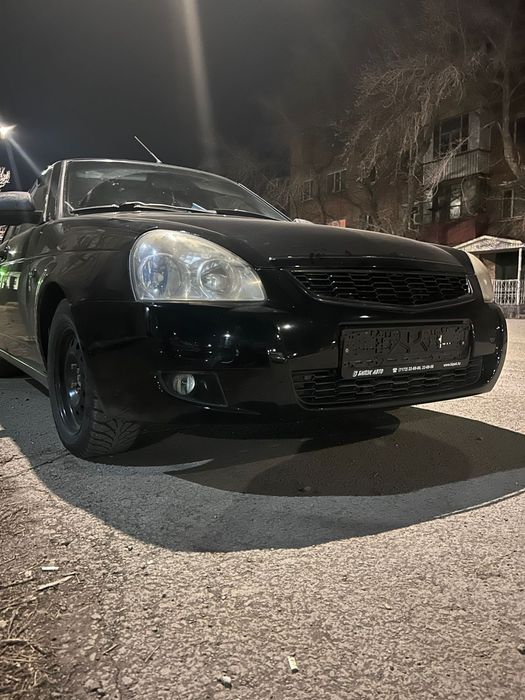 Приора 2012г.в цвет черный