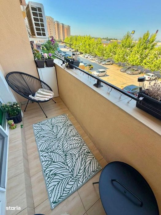 COSMOPOLIS - Apartament cu 2 camere, mobilat si utilat.