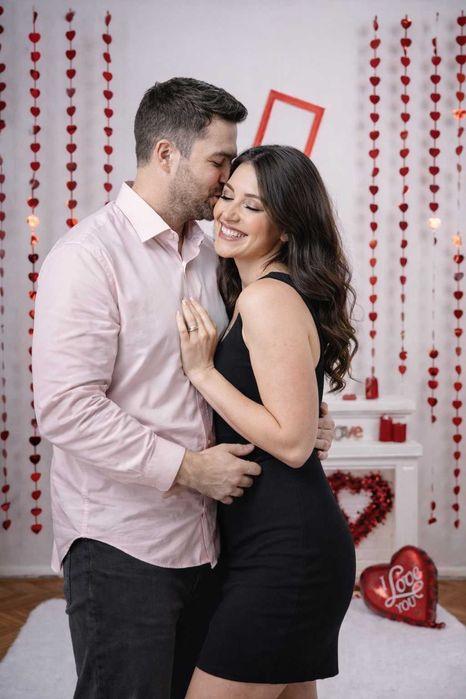 Cadou foto de Sf. Valentin – sedinta foto in studio | Timisoara